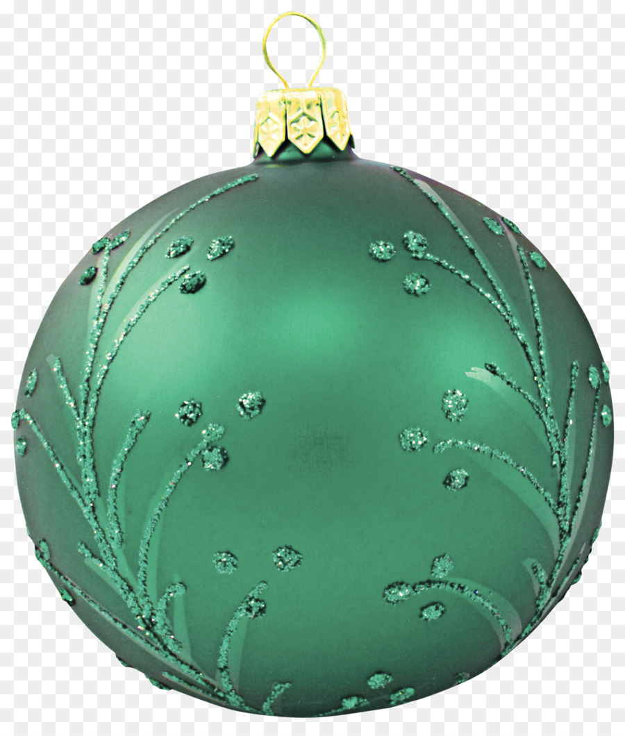 Ornement Vert，Noël PNG