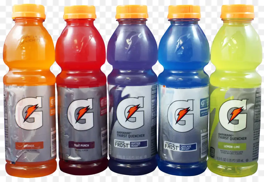 Bouteilles De Gatorade，Boisson Pour Sportifs PNG