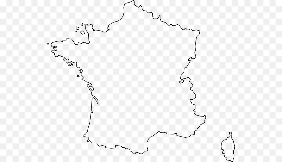 France，Carte PNG