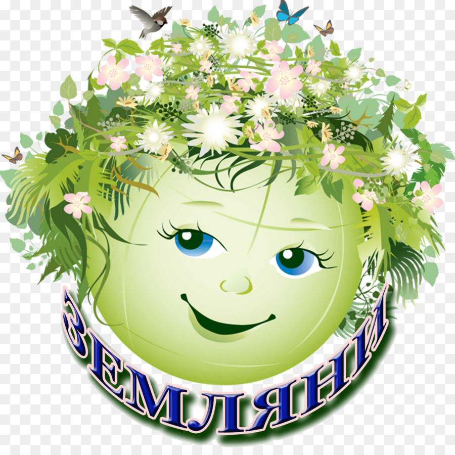 Dessin Animé De La Terre，Fleurs PNG