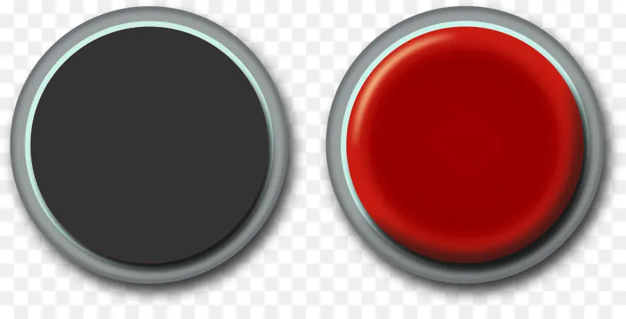 Boutons Rouges，Rond PNG