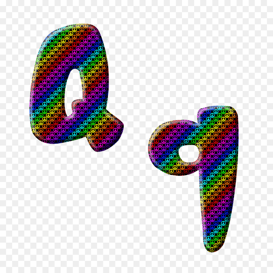 Lettres Colorées，Arc En Ciel PNG