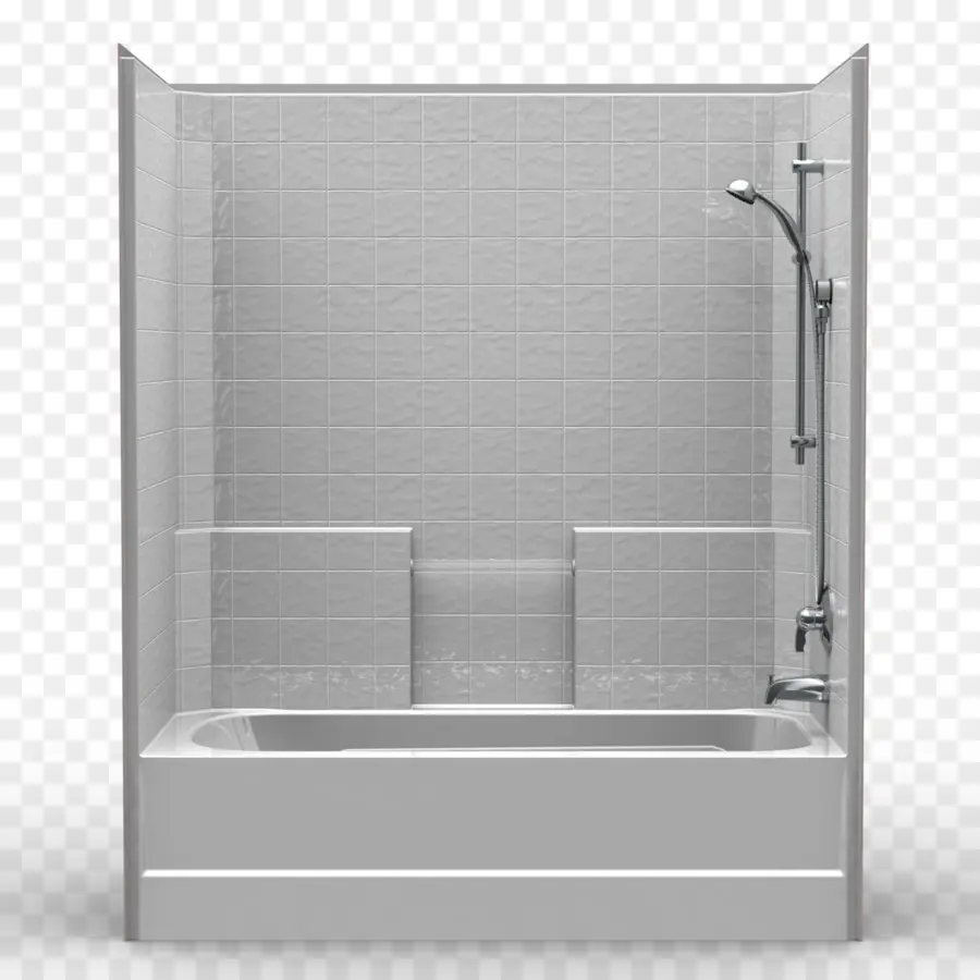 Douche Et Baignoire，Carrelage PNG