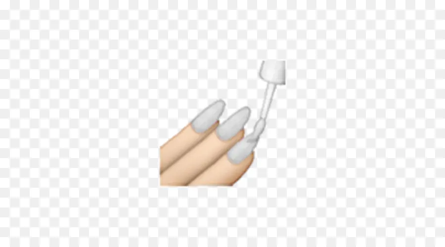 Vernis à Ongles Emoji，Clou PNG