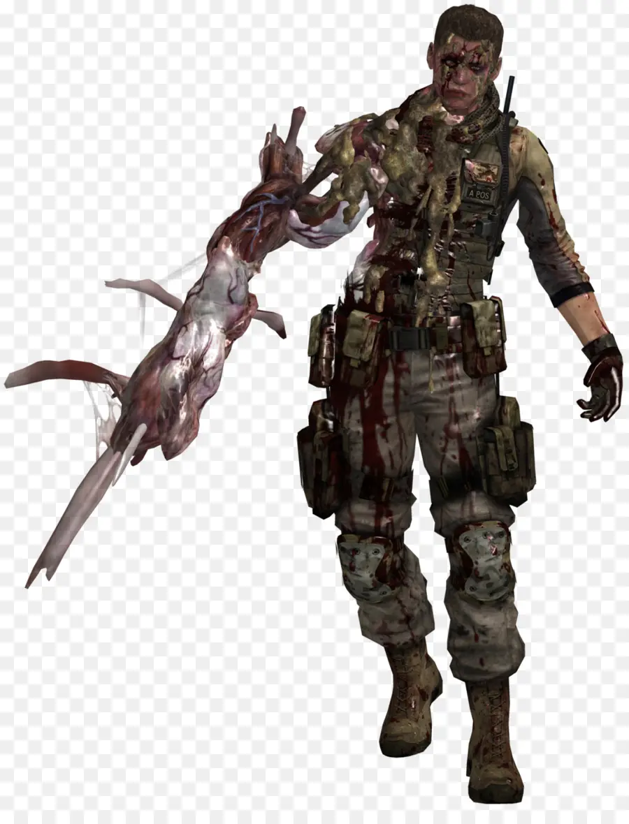 Soldat Mutant，Zombi PNG