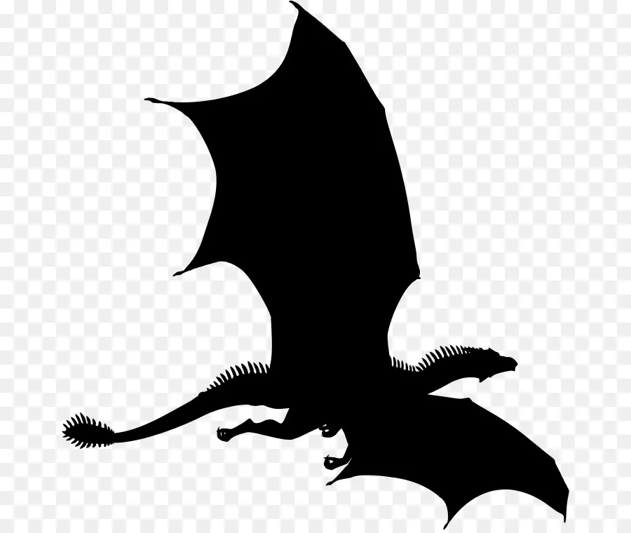 Dragon，Silhouette PNG
