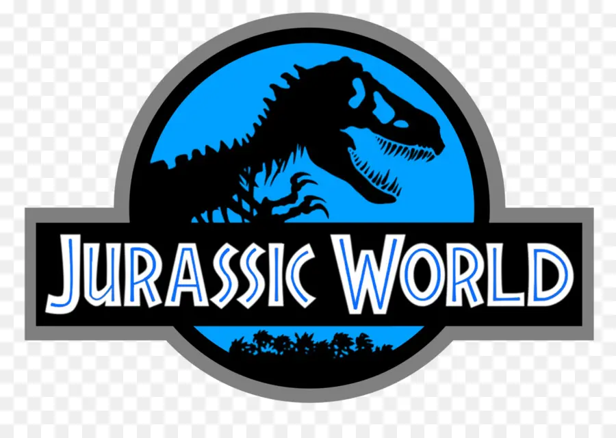 Logo Du Monde Jurassique，Dinosaure PNG