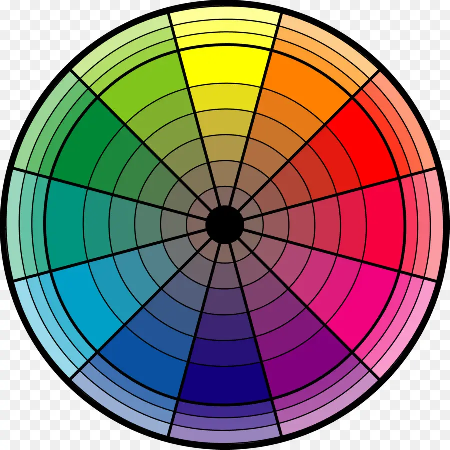 Roue Chromatique，Couleurs PNG