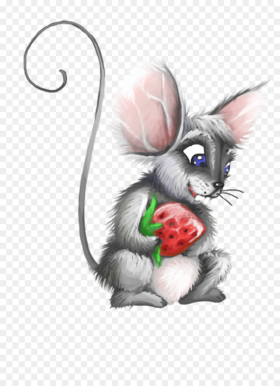 Souris，Fraise PNG