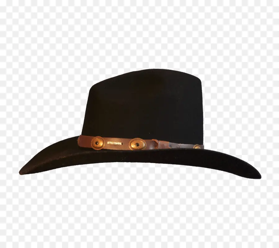 Chapeau De Cowboy，Noir PNG