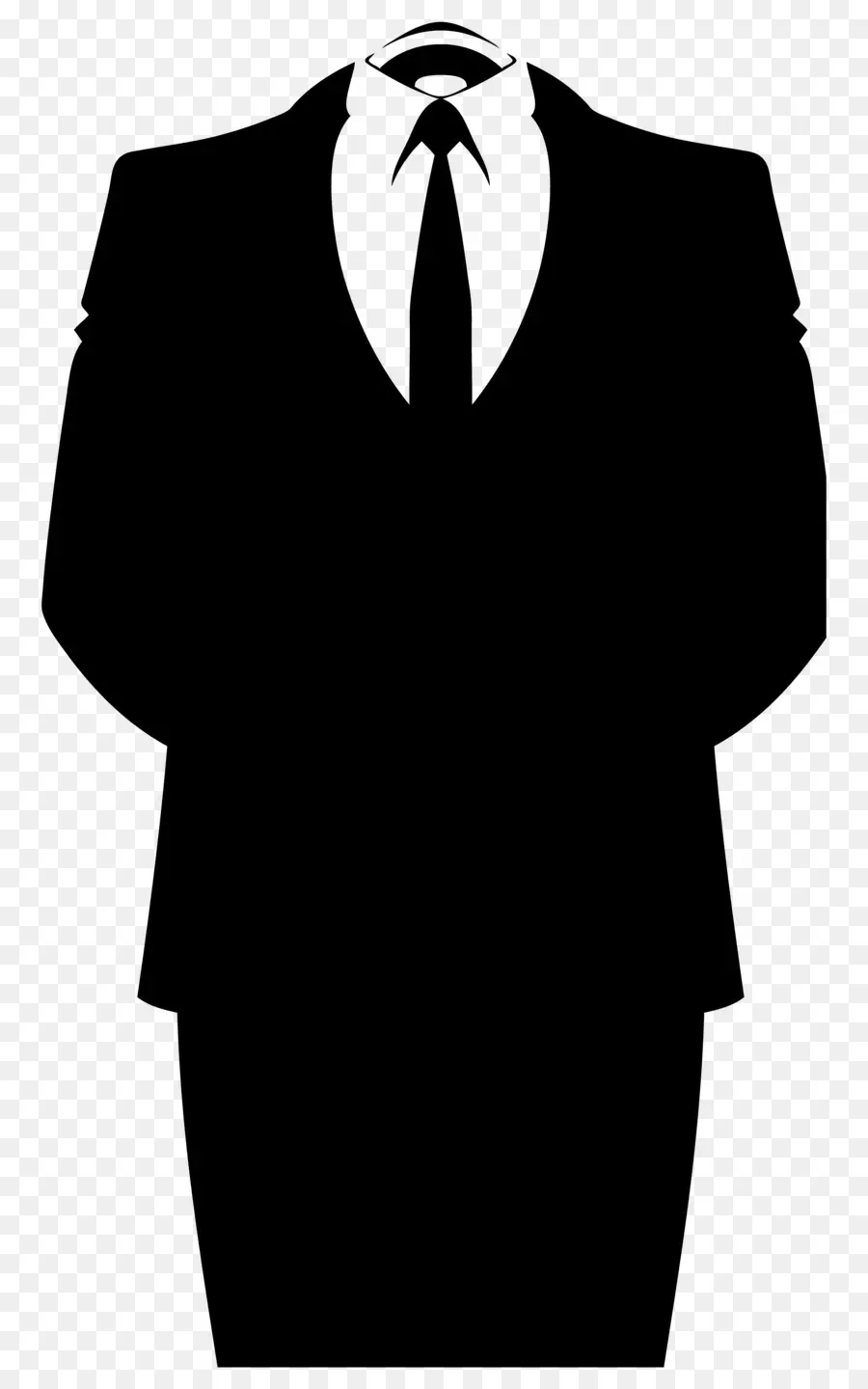 Silhouette D'homme D'affaires，Costume PNG