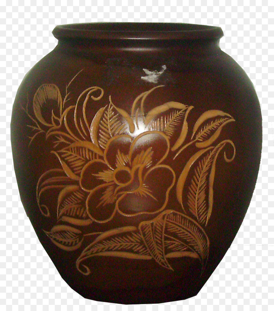 Vase Décoratif，Poterie PNG