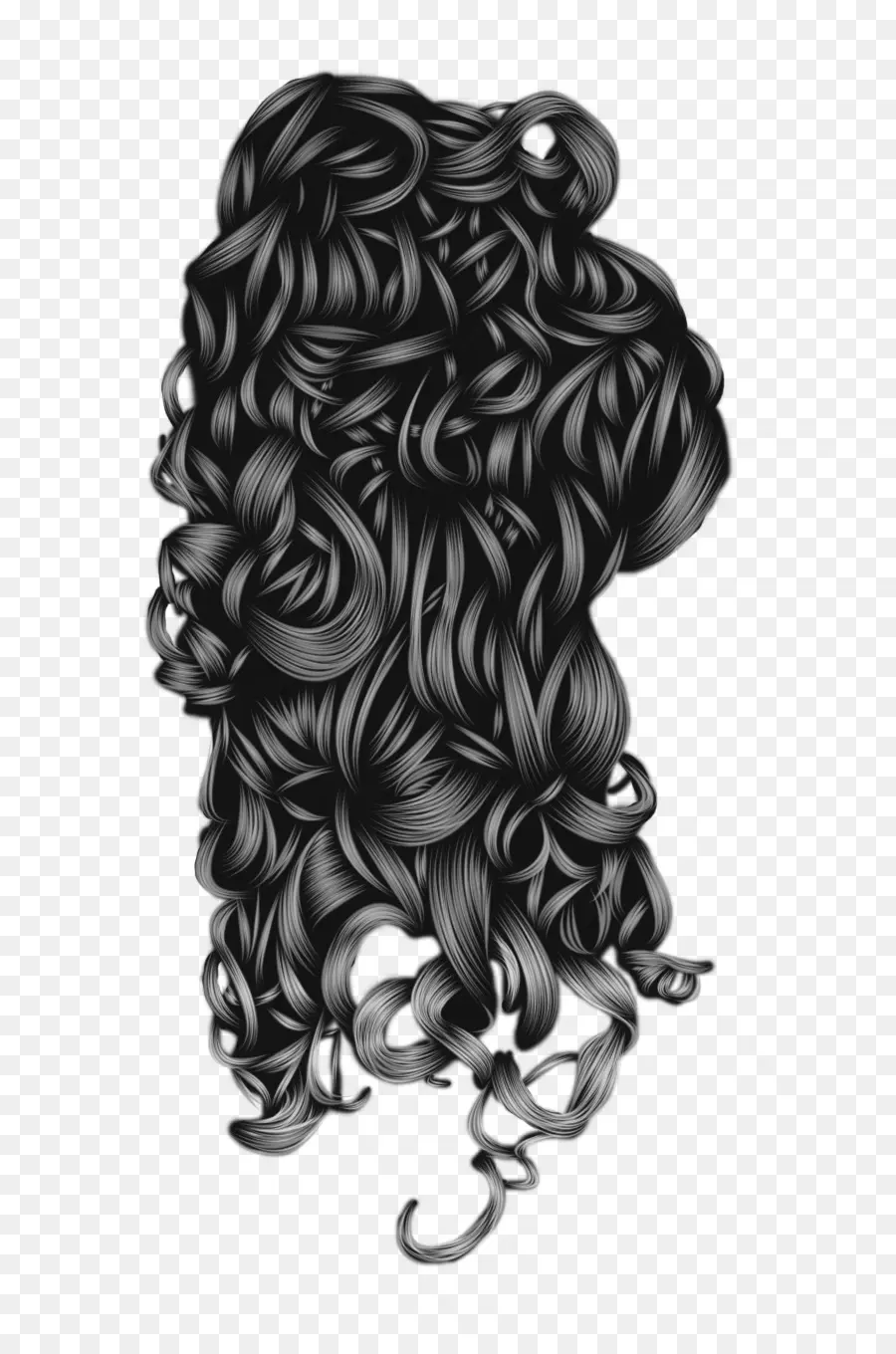 Cheveux，Curl PNG
