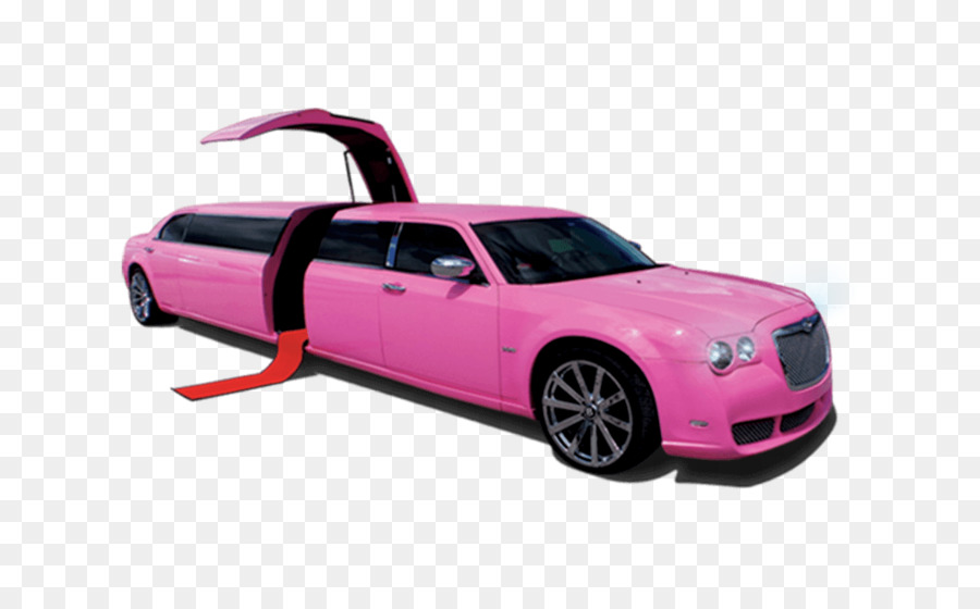 Limousine Rose，Voiture PNG