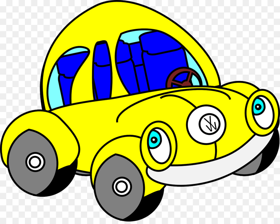 Voiture De Dessin Animé，Mignon PNG