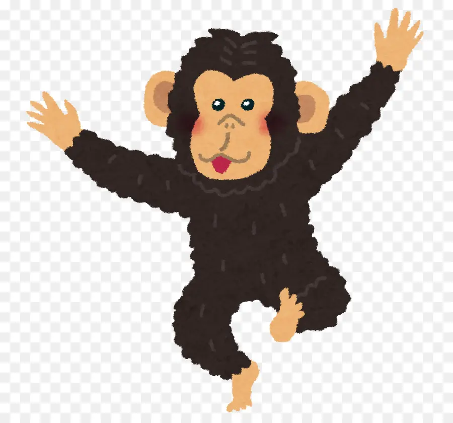 Singe De Dessin Animé，Chimpanzé PNG