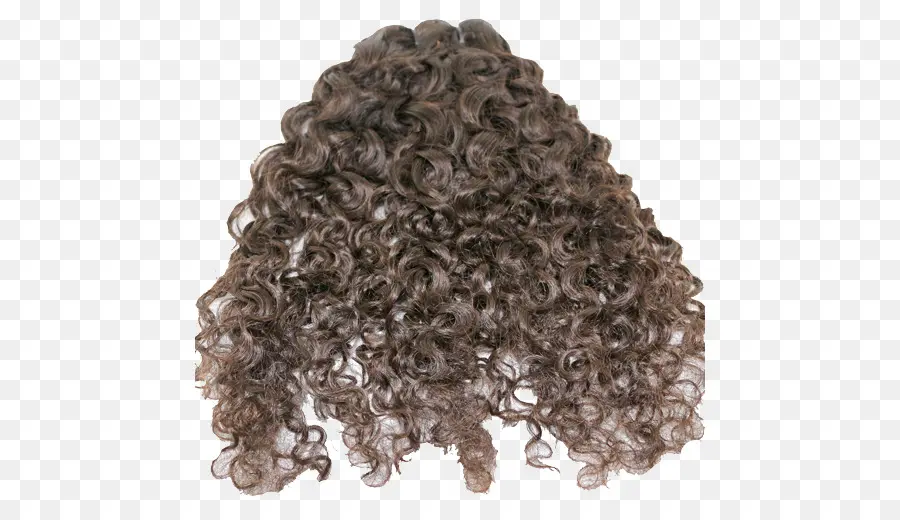 Cheveux Bouclés，Noir PNG