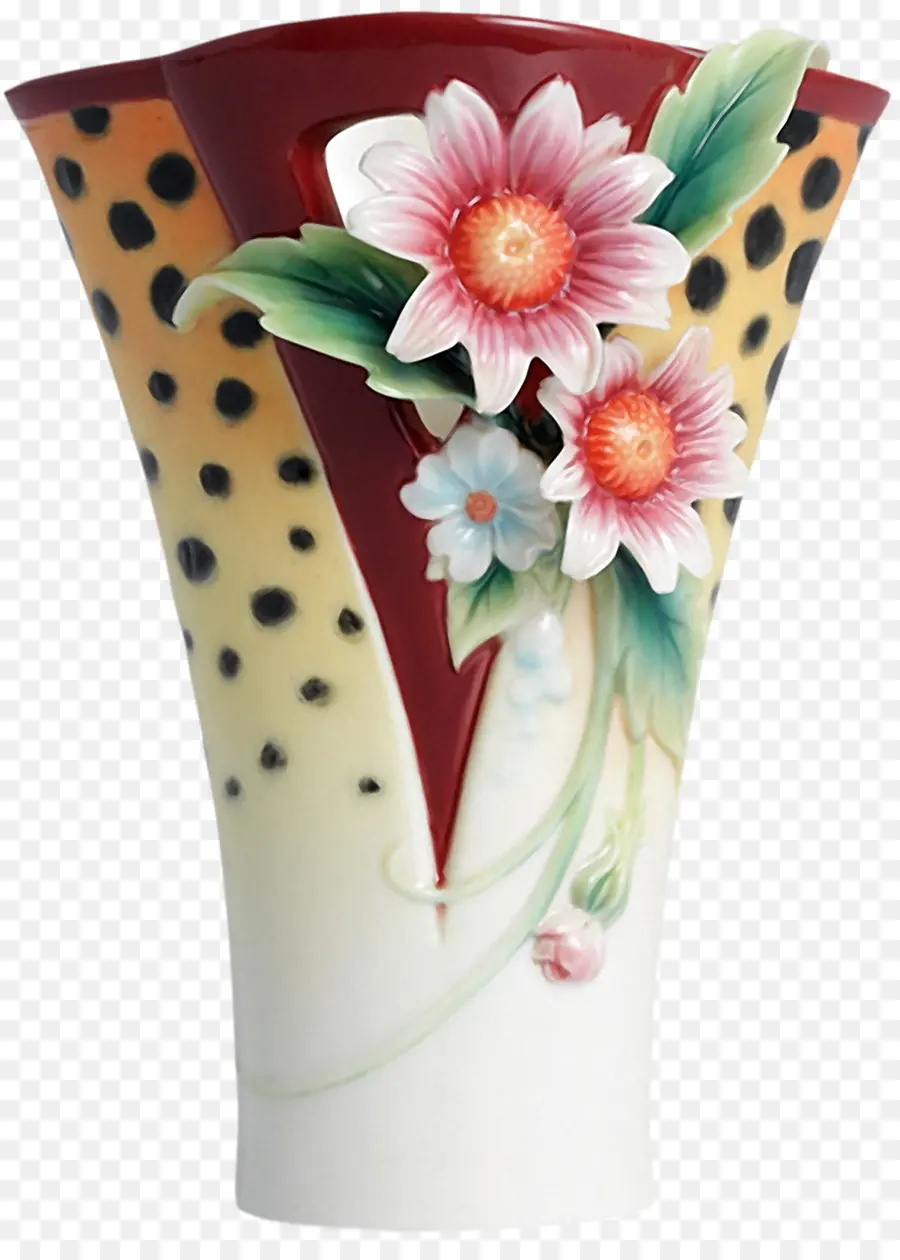 Vase Décoratif，Fleurs PNG