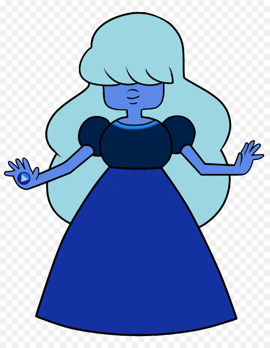 Caractère Bleu，Dessin Animé PNG