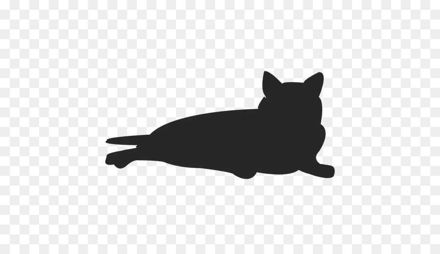 Silhouette De Chat，Animal De Compagnie PNG