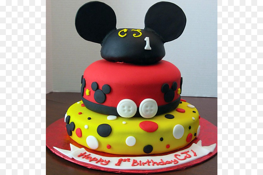 Gâteau D'anniversaire，Mickey La Souris PNG