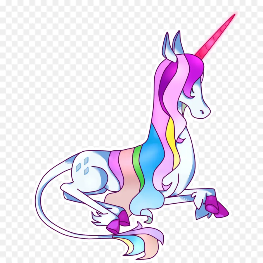 Licorne，Rose PNG