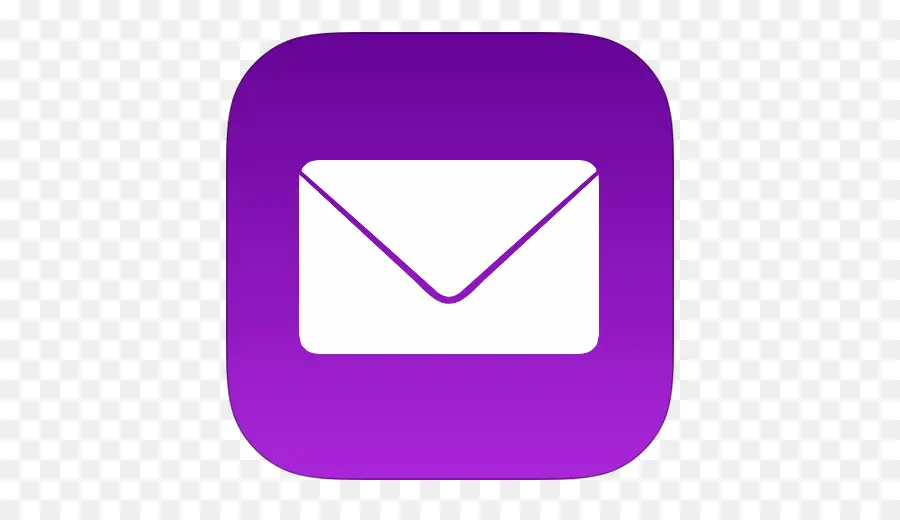 Icône De Courrier Violet，Mail PNG