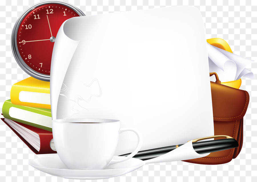 Fournitures De Bureau，Horloge PNG