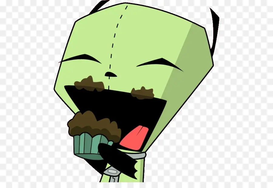 Robot Vert，Petit Gâteau PNG