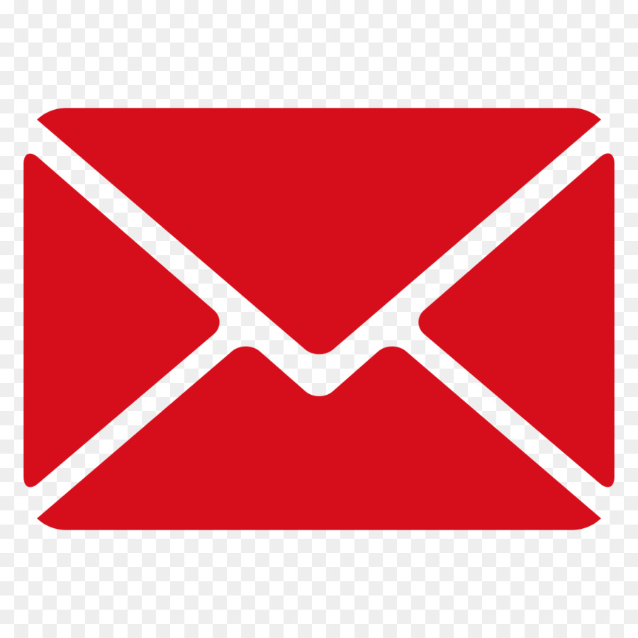 Icône D'e Mail Rouge，Message PNG