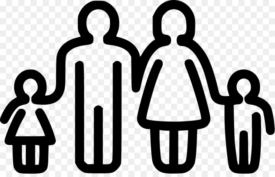 Famille Silhouette，Famille PNG