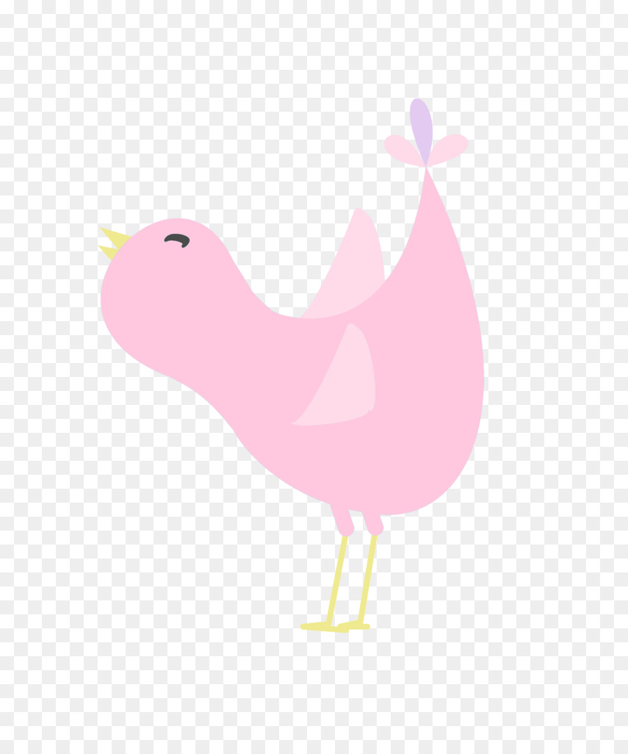 Oiseau，Rose PNG