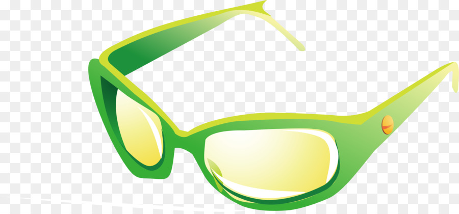 Lunettes De Soleil Vertes，Lunettes PNG