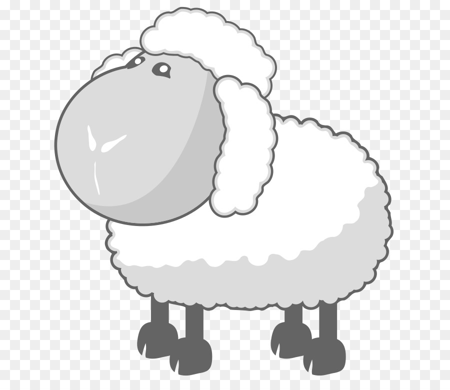 Mouton Mignon，Dessin Animé PNG