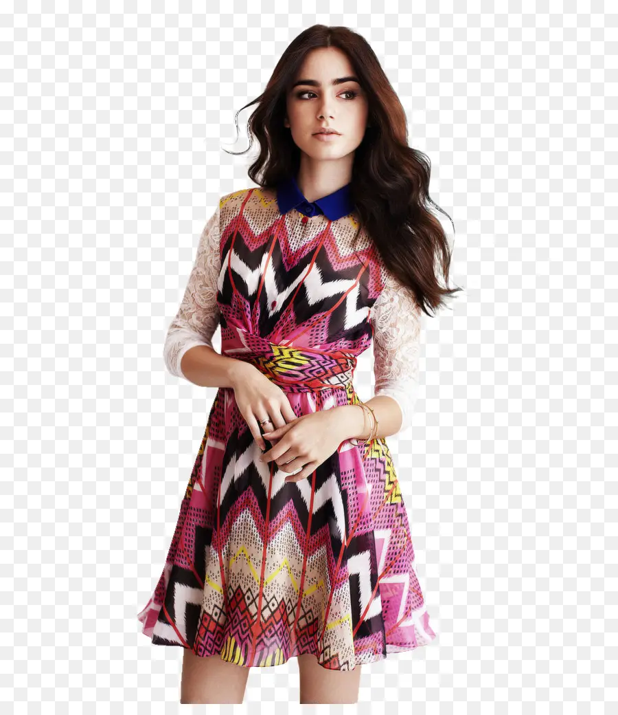 Lily Collins，Instruments Mortels Ville Des Os PNG