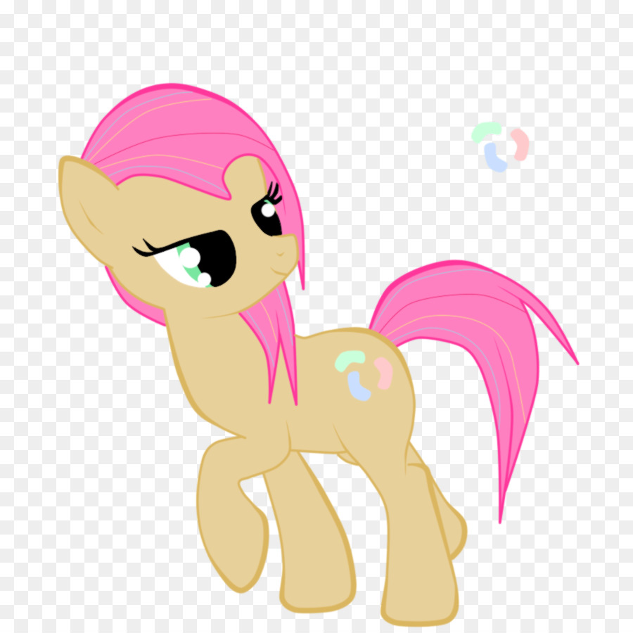 Poney Rose，Dessin Animé PNG