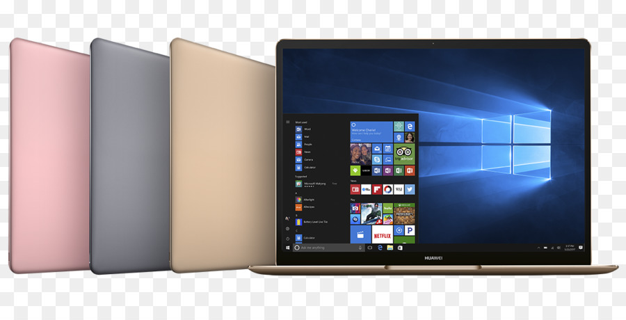 Ordinateur Portable，Huawei Matebook PNG