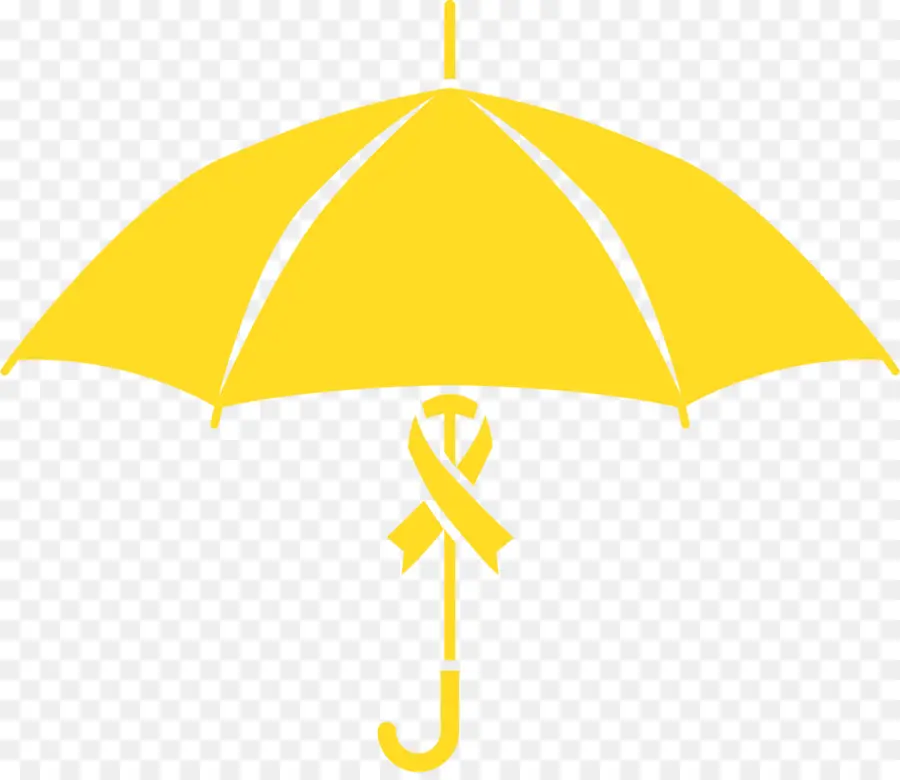 Parapluie，Jaune PNG