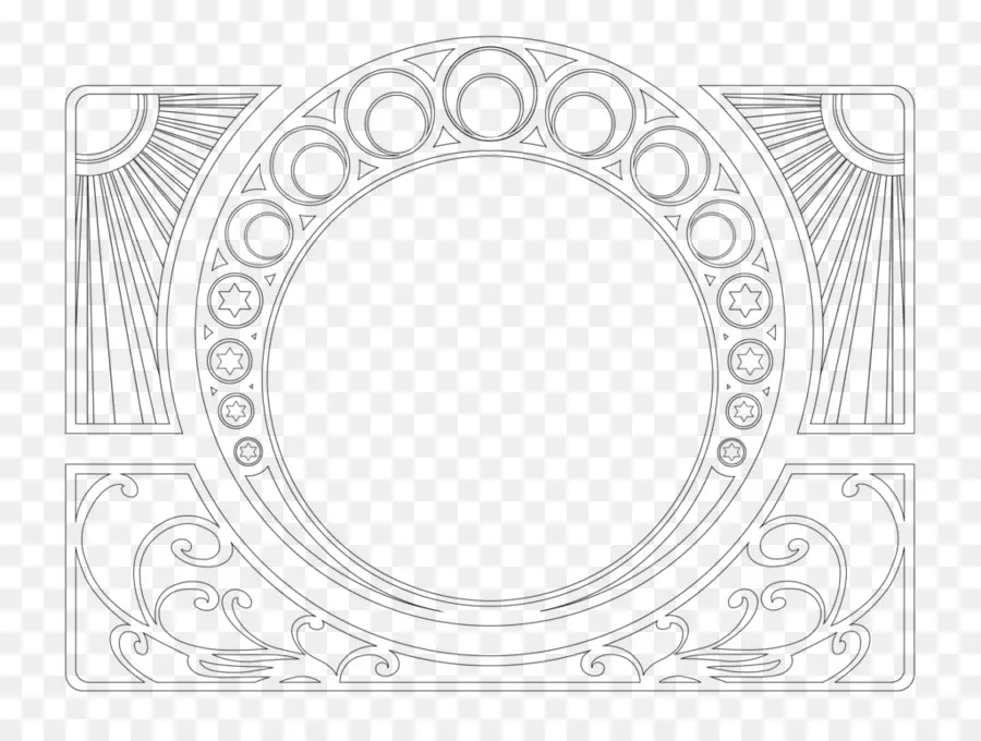 Art Nouveau，Art Déco PNG