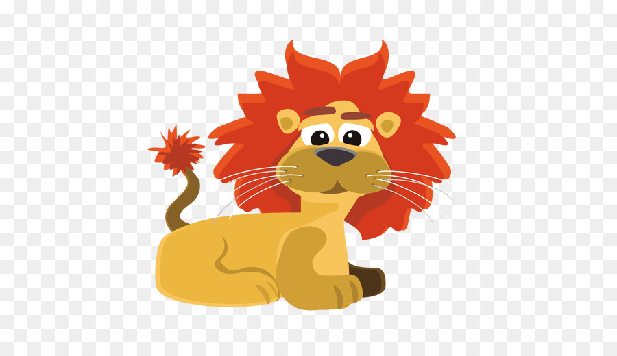 Lion Mignon，Dessin Animé PNG