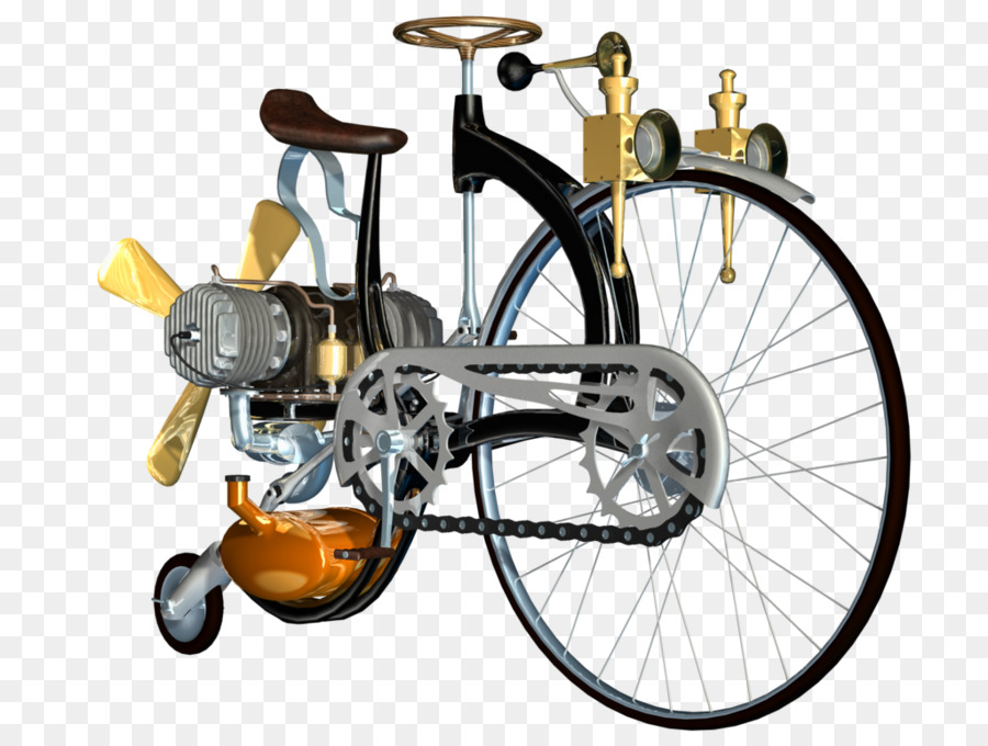 Vélo Steampunk，Vélo PNG