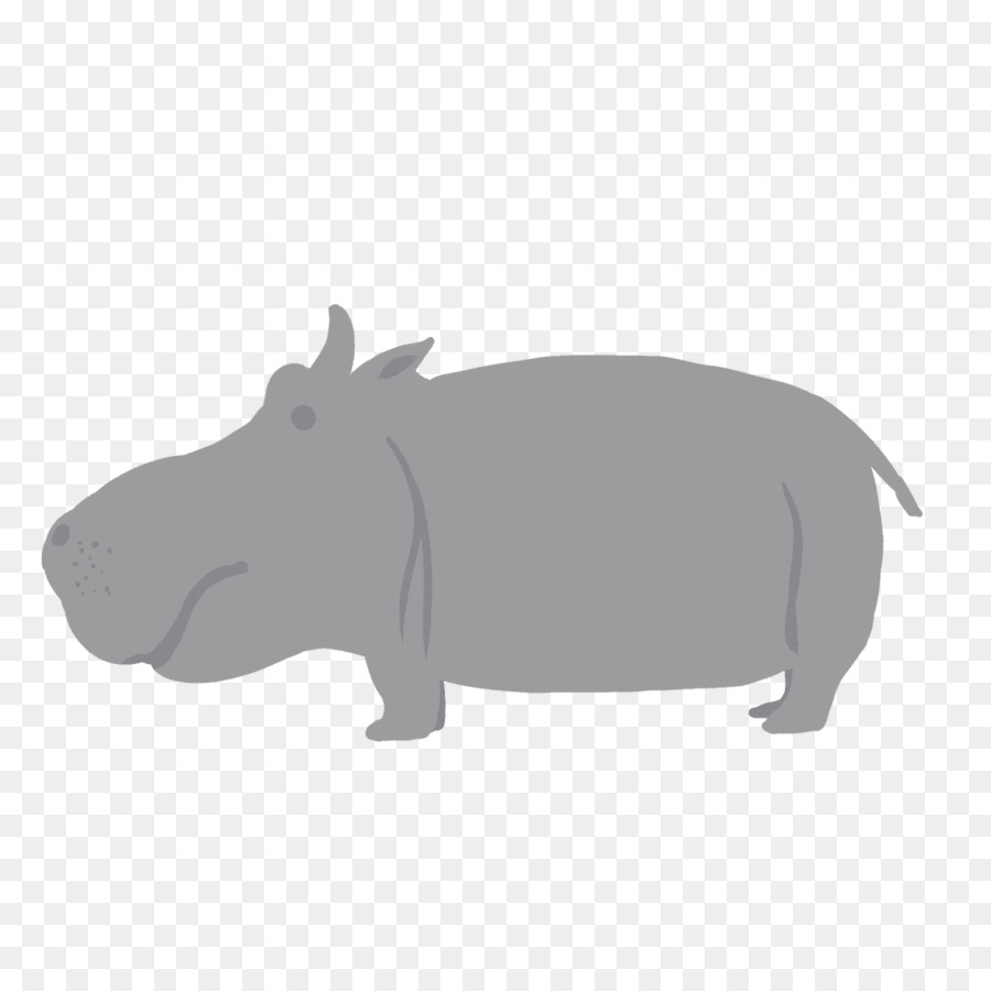 Hippopotame，Animal PNG