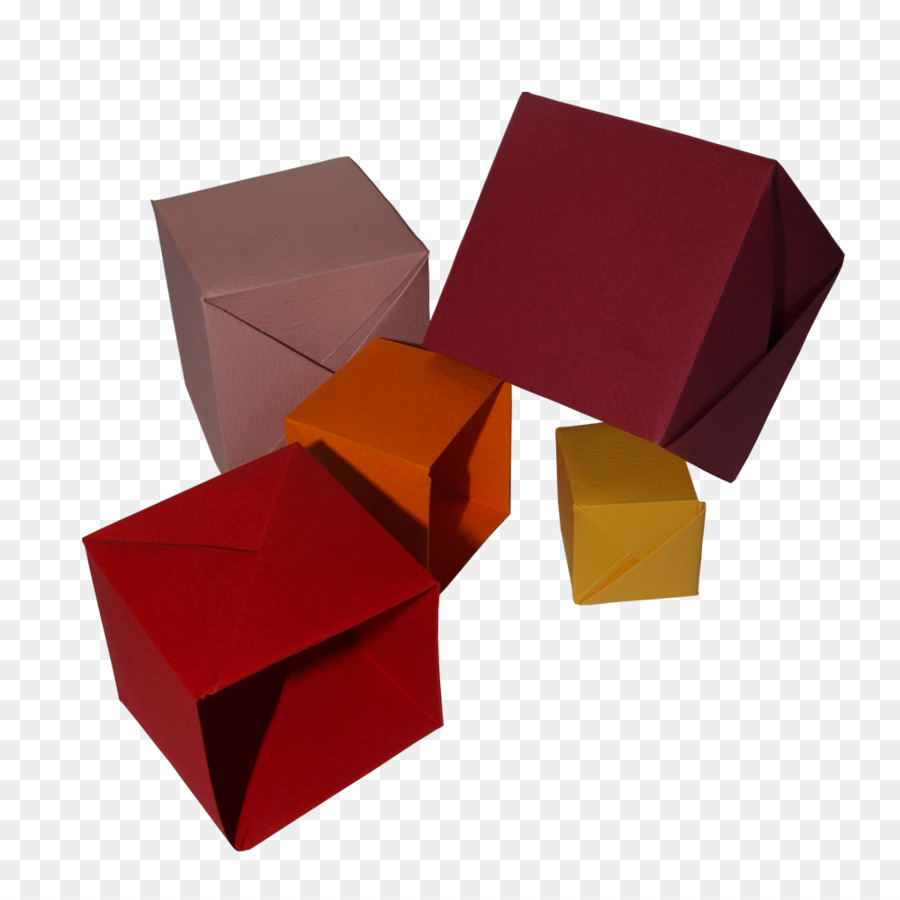 Boîtes D'origami Colorées，Papier PNG