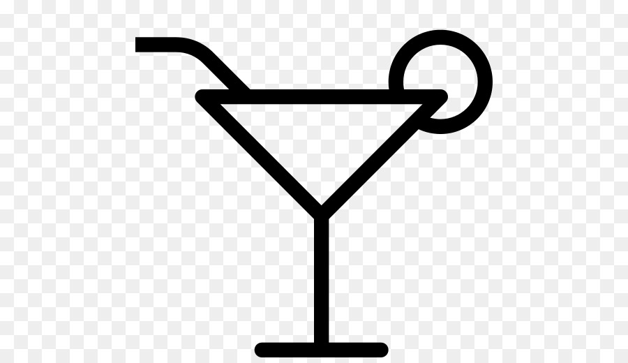 Verre à Cocktail，Paille PNG