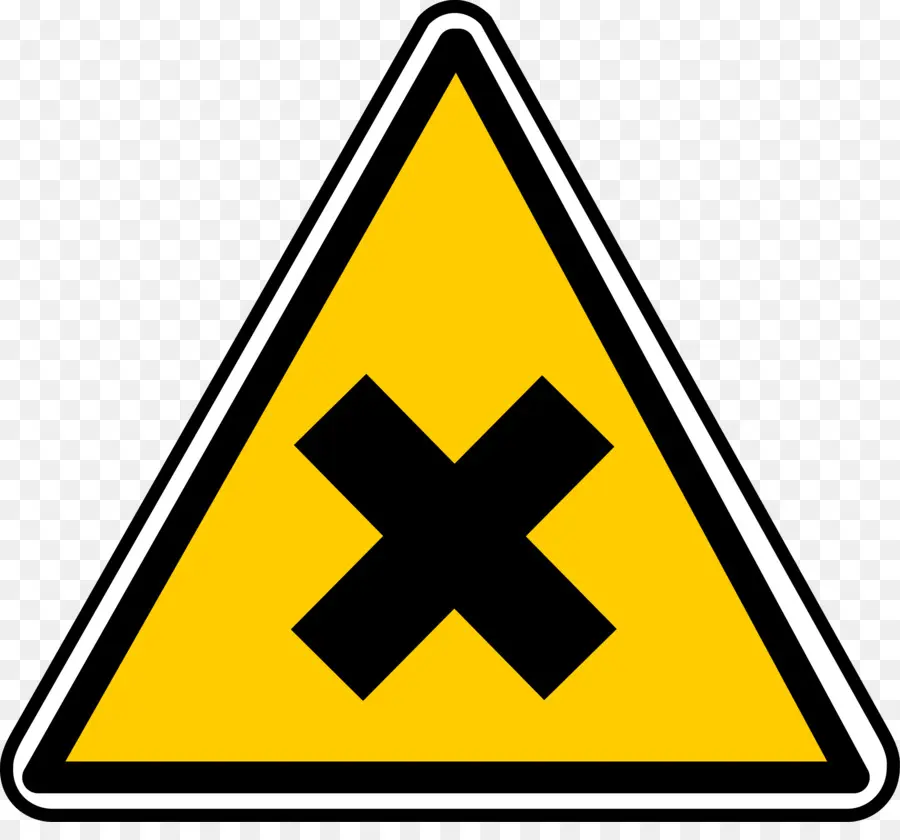 Symbole De Risque，Panneau D'avertissement PNG