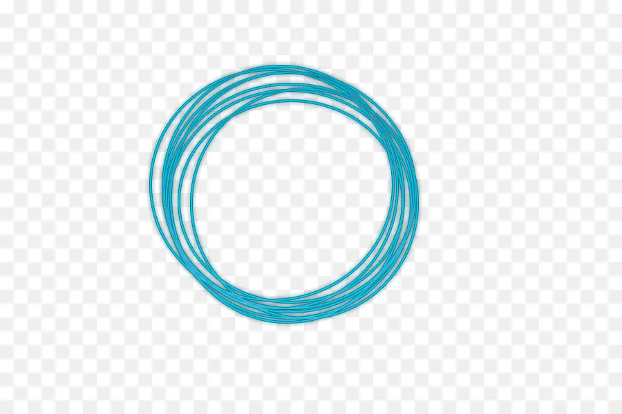 Cercle Bleu，Boucle PNG