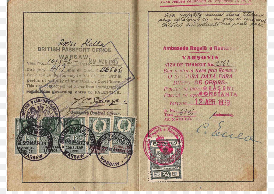 Passeport Vintage，Passeport PNG