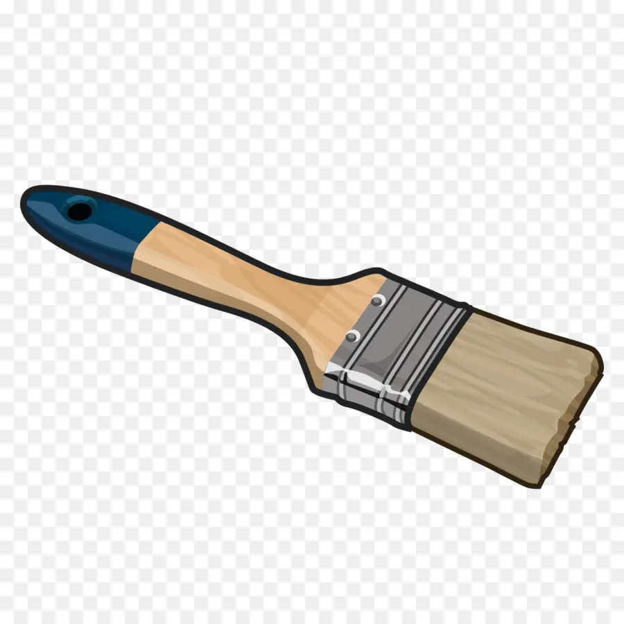 Pinceau，Manche En Bois PNG