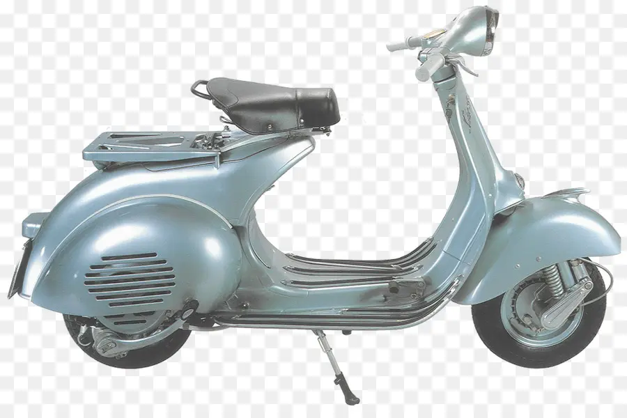 Trottinette Argentée，Vespa PNG