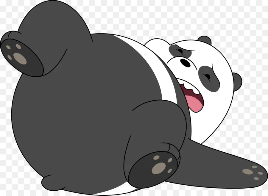 Panda De Dessin Animé，Mignon PNG